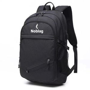 Noblag Waterproof School Backpack USB Charging
